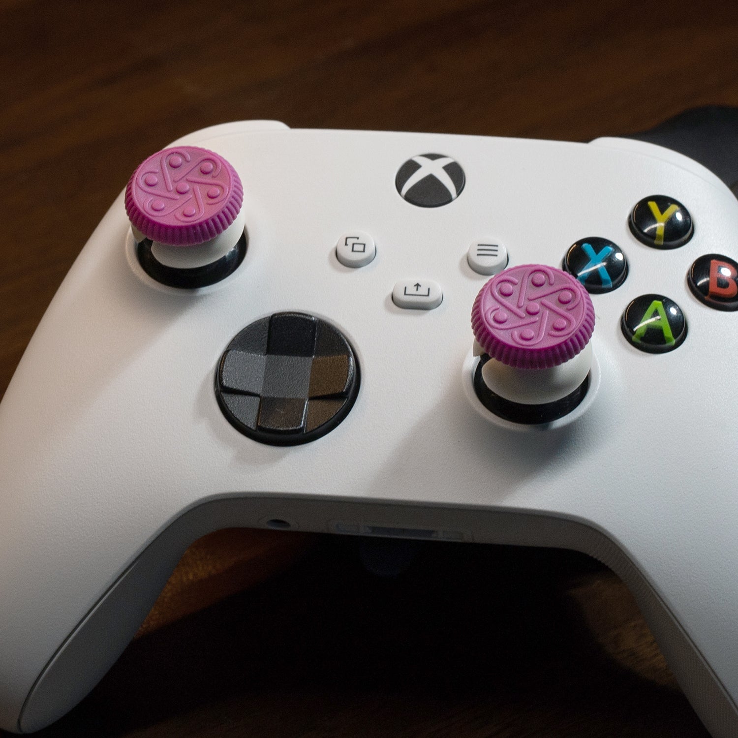 Silicone High-Rise Thumb Grips for Xbox Series S/X, One Controller and ROG Ally X, for FPS and Racing Games, 1 Pair