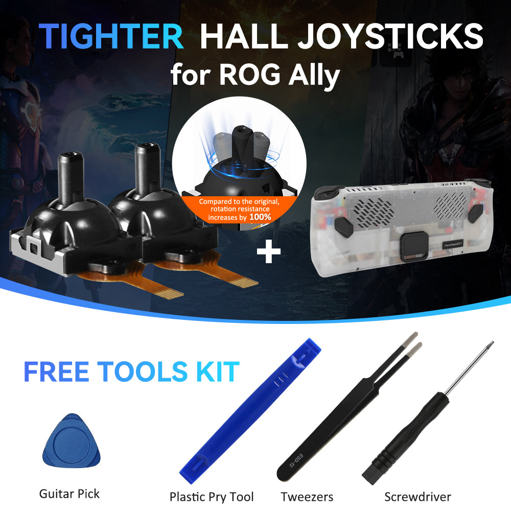 🔥Bundled Discount - Hall Joystick & Modcase for ROG Ally