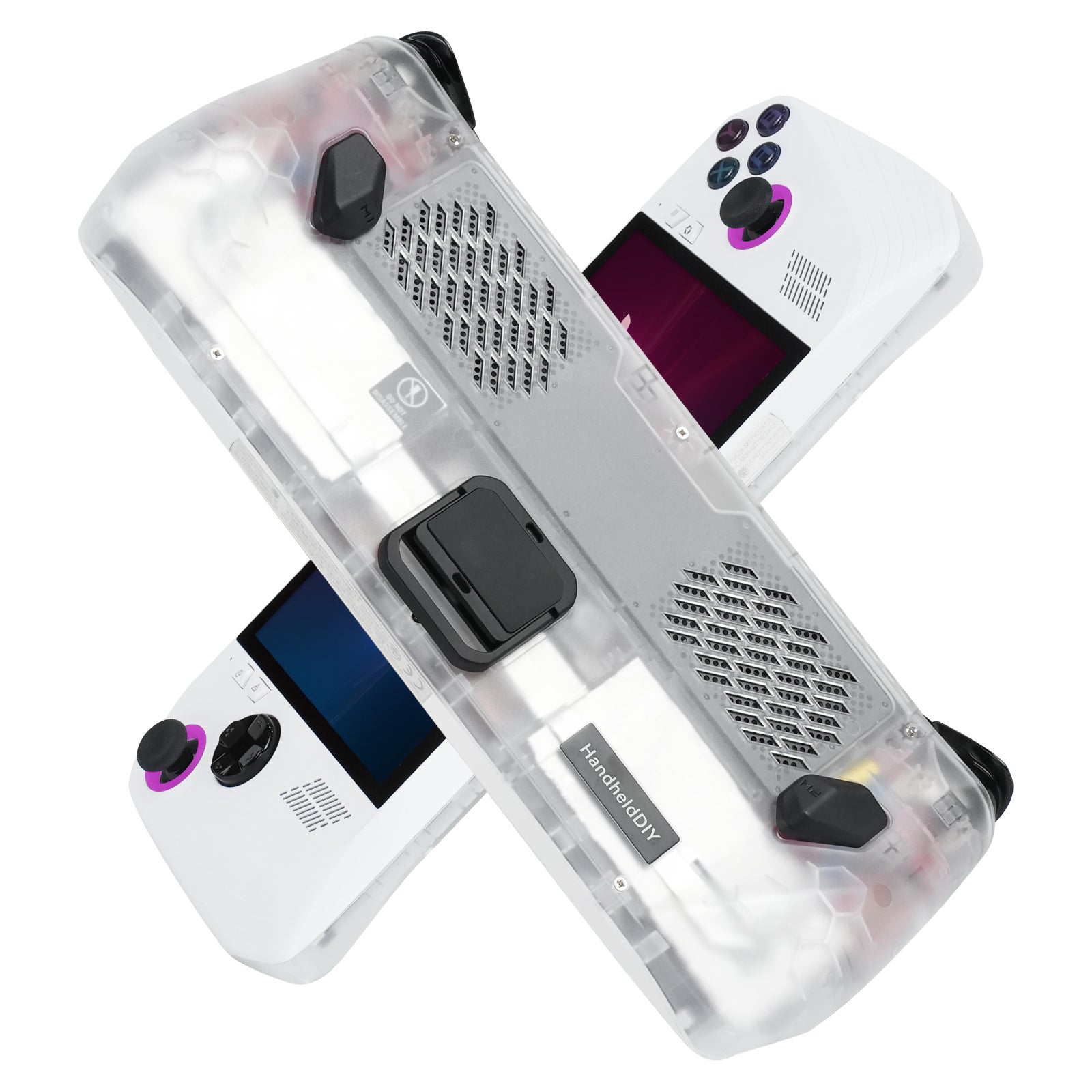 ROG Ally Modcase, Lower the Temperature Over 10%, Aluminum Alloy Kickstand and Nameplate