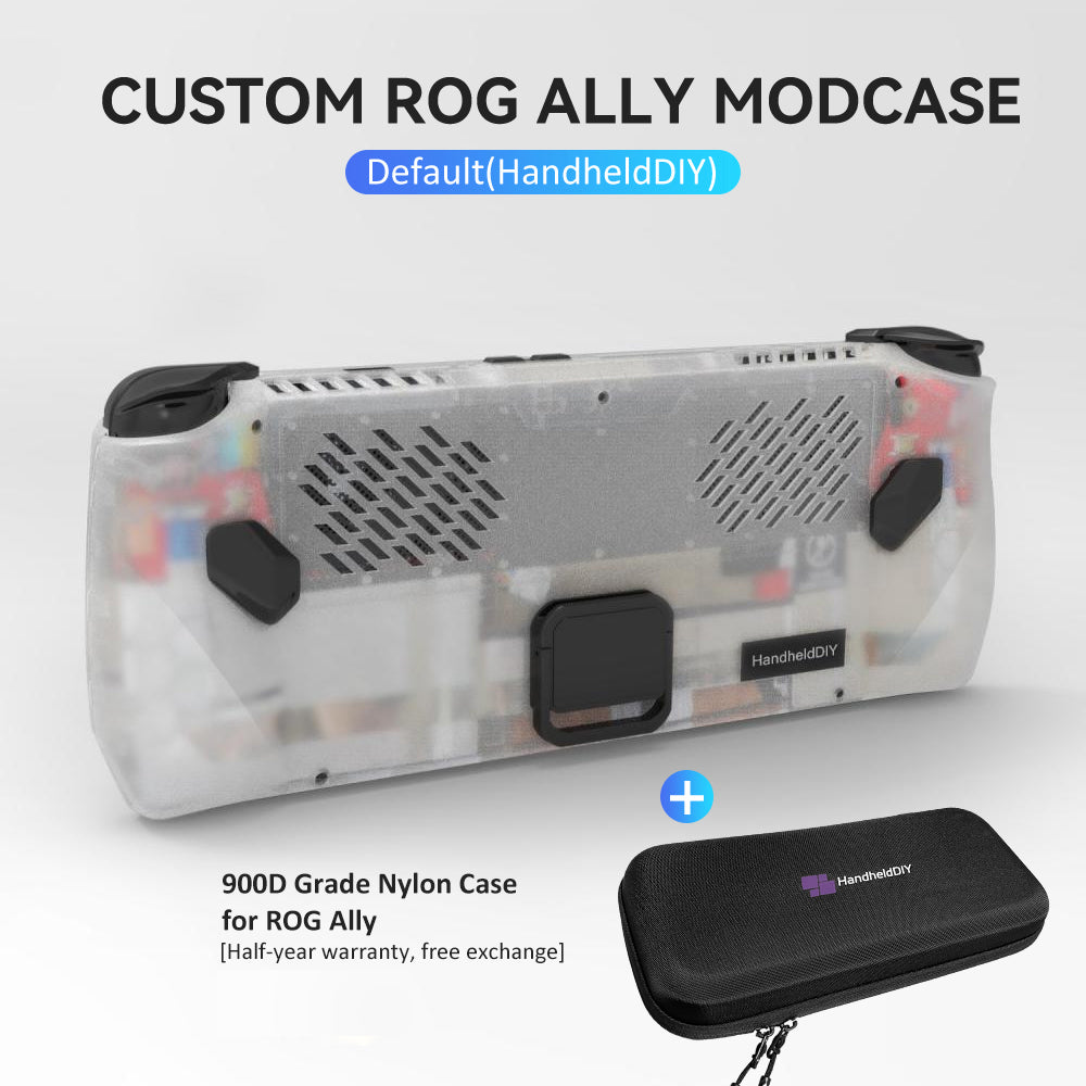 ROG Ally Modcase, Lower the Temperature Over 10%, Aluminum Alloy Kickstand and Nameplate