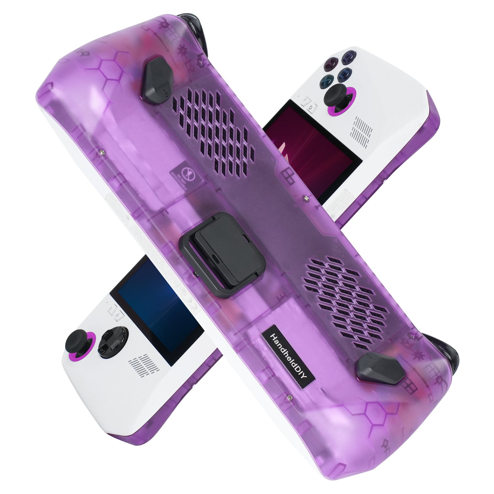 ROG Ally Modcase, Lower the Temperature Over 10%, Aluminum Alloy Kickstand and Nameplate