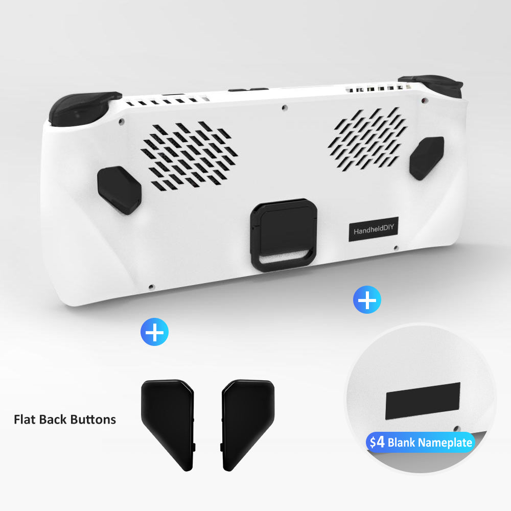 ROG Ally Modcase, Lower the Temperature Over 10%, Aluminum Alloy Kickstand and Nameplate