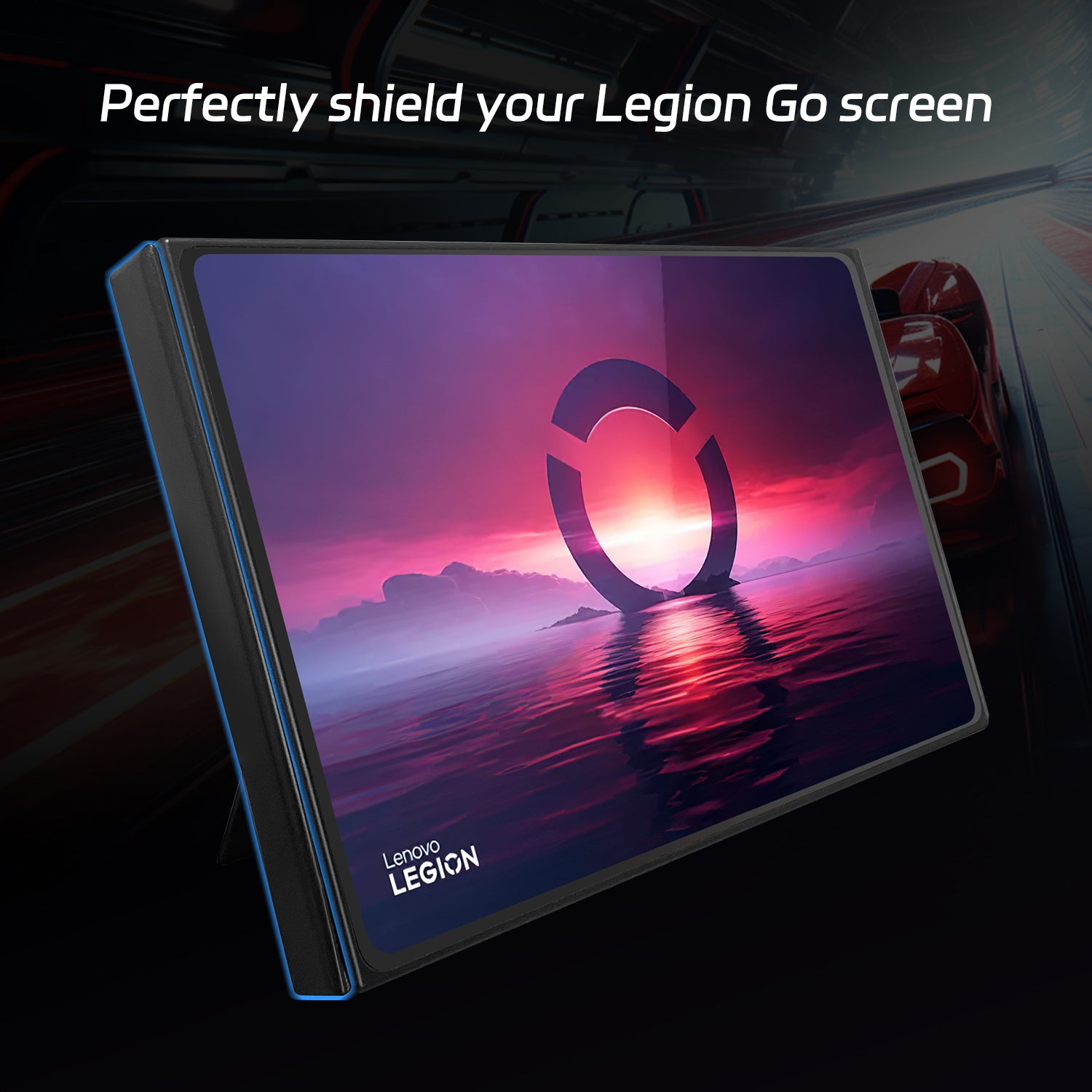 1 Pair Silicone Bumpers for Legion Go, Protecting Screen Edge, Mass-produced