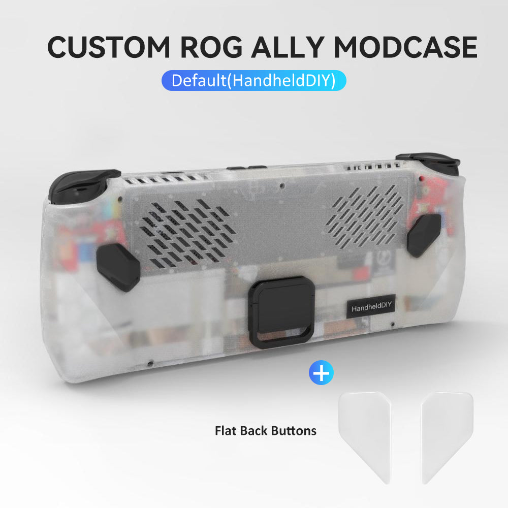 ROG Ally Modcase, Lower the Temperature Over 10%, Aluminum Alloy Kickstand and Nameplate