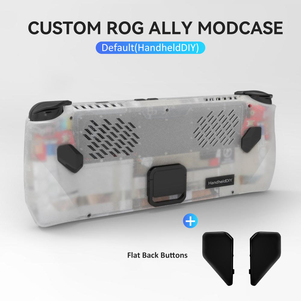 ROG Ally Modcase, Lower the Temperature Over 10%, Aluminum Alloy Kickstand and Nameplate
