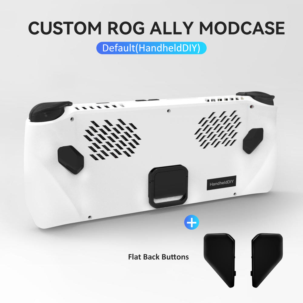 ROG Ally Modcase, Lower the Temperature Over 10%, Aluminum Alloy Kickstand and Nameplate