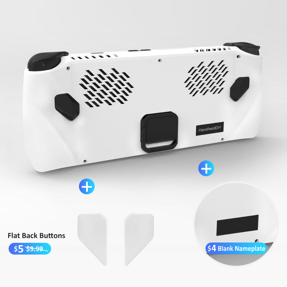 ROG Ally Modcase, Lower the Temperature Over 10%, Aluminum Alloy Kickstand and Nameplate