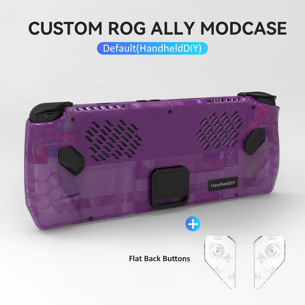 ROG Ally Modcase, Lower the Temperature Over 10%, Aluminum Alloy Kickstand and Nameplate