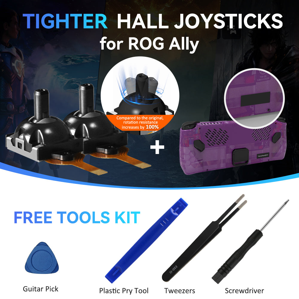 🔥Bundled Discount - Hall Joystick & Modcase for ROG Ally