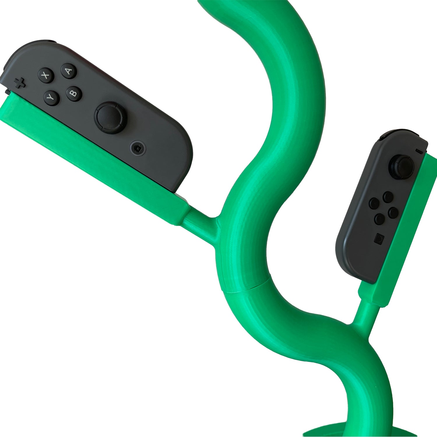 3D Printed Holder of Chomper Plants vs. Zombies, for Nintendo Switch Handheld, Easy Assembly with Super Glue