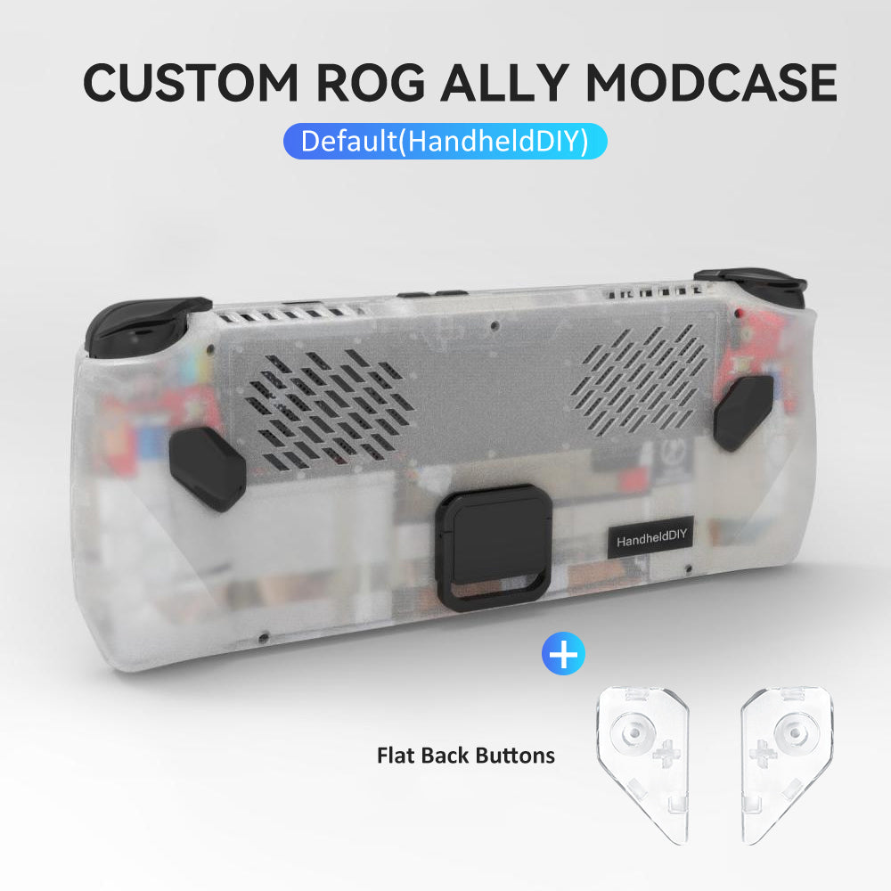 ROG Ally Modcase, Lower the Temperature Over 10%, Aluminum Alloy Kickstand and Nameplate