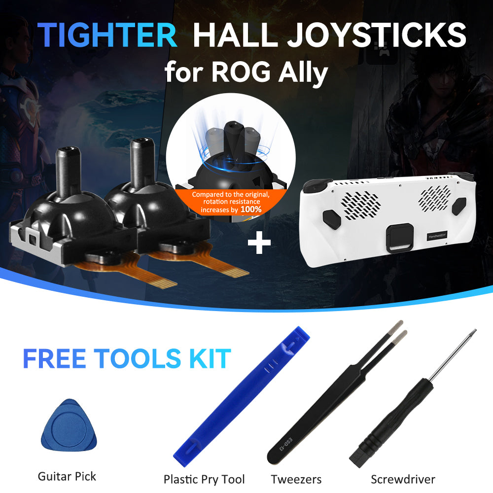 🔥Bundled Discount - Hall Joystick & Modcase for ROG Ally