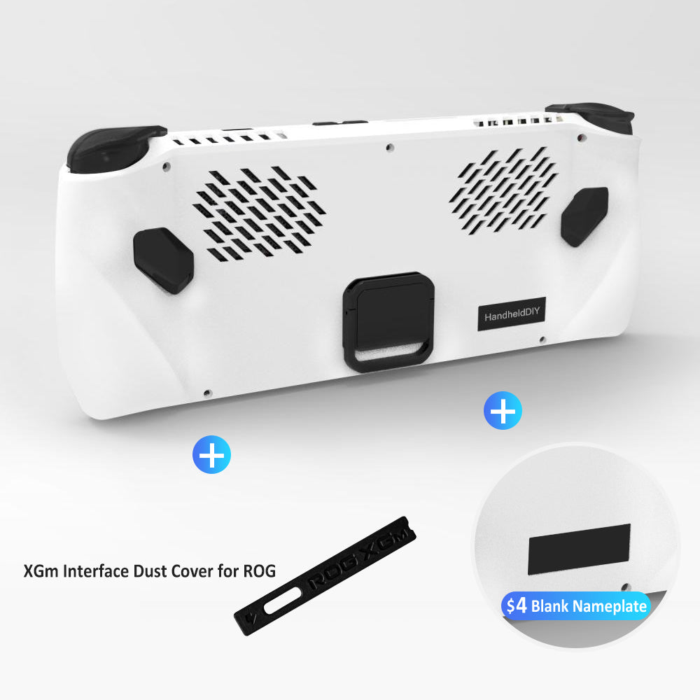 ROG Ally Modcase, Lower the Temperature Over 10%, Aluminum Alloy Kickstand and Nameplate