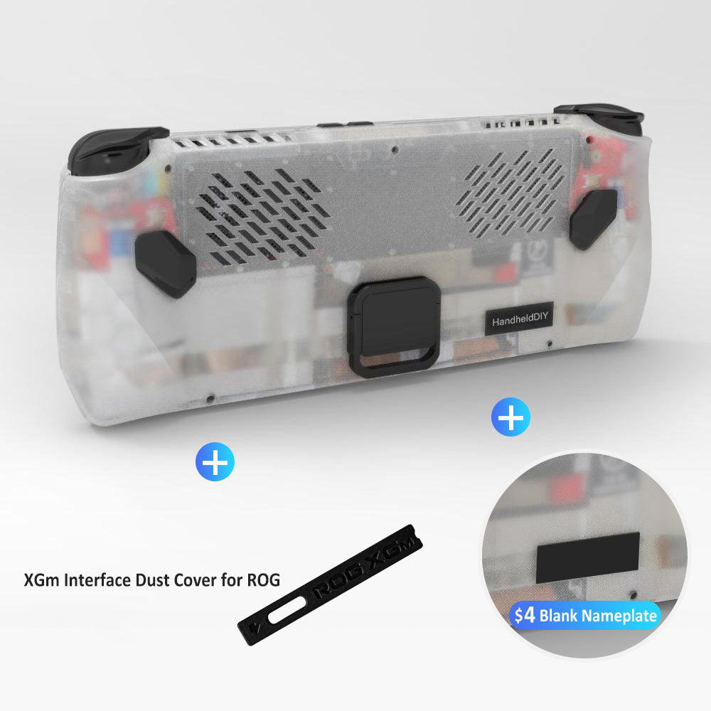 ROG Ally Modcase, Lower the Temperature Over 10%, Aluminum Alloy Kickstand and Nameplate