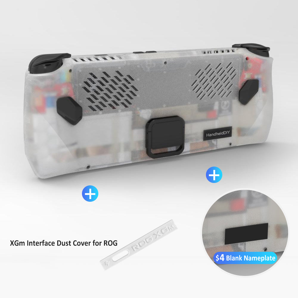 ROG Ally Modcase, Lower the Temperature Over 10%, Aluminum Alloy Kickstand and Nameplate