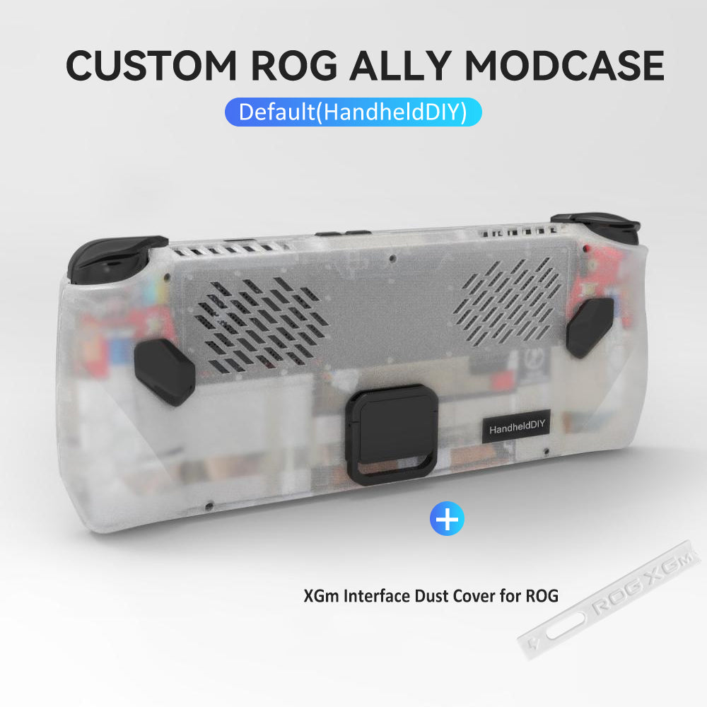 ROG Ally Modcase, Lower the Temperature Over 10%, Aluminum Alloy Kickstand and Nameplate