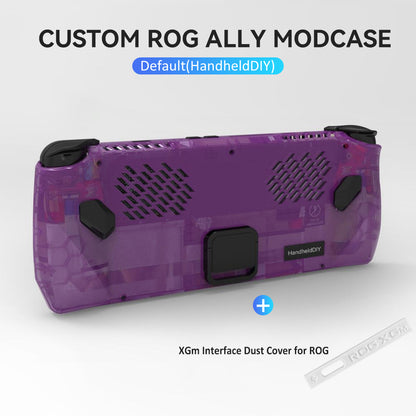 🔥 Custom ROG Ally Modcase, Lower the Temperature Over 10%, Aluminum Alloy Kickstand and Nameplate, Cyberpunk Engraving Service