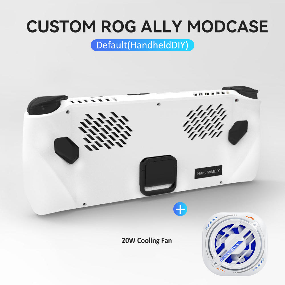 ROG Ally Modcase, Lower the Temperature Over 10%, Aluminum Alloy Kickstand and Nameplate