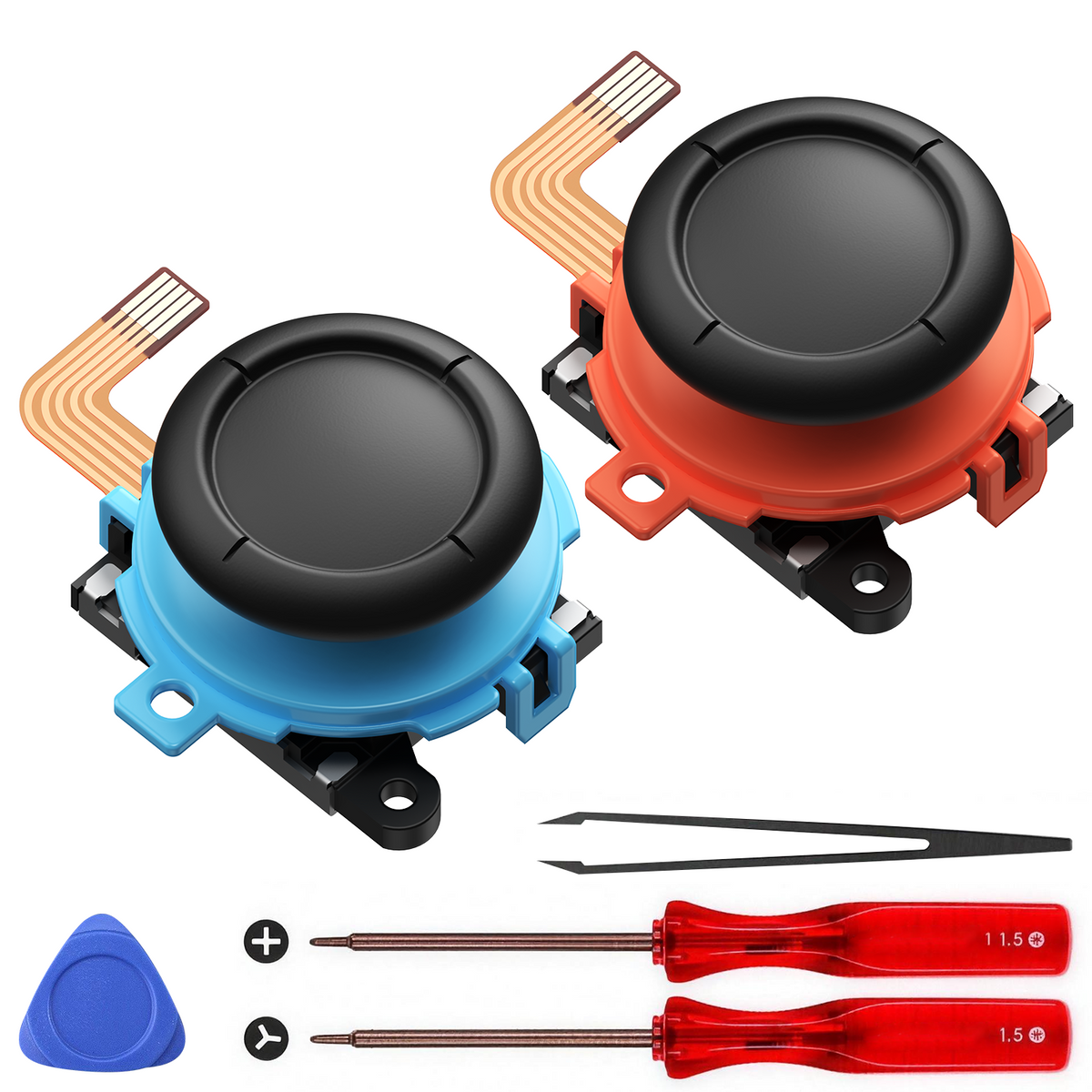 TMR Joystick Replacement for Switch 2, Anti-Drift Thumbstick, No Soldering Required