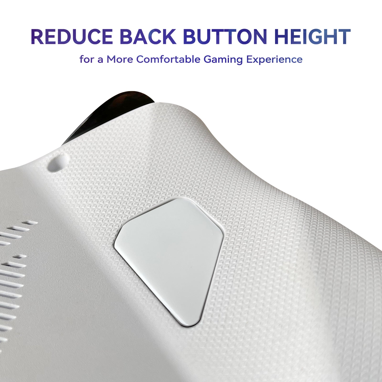 1 Pair of Flat Back Buttons for ROG Ally, with Better Gaming Experience