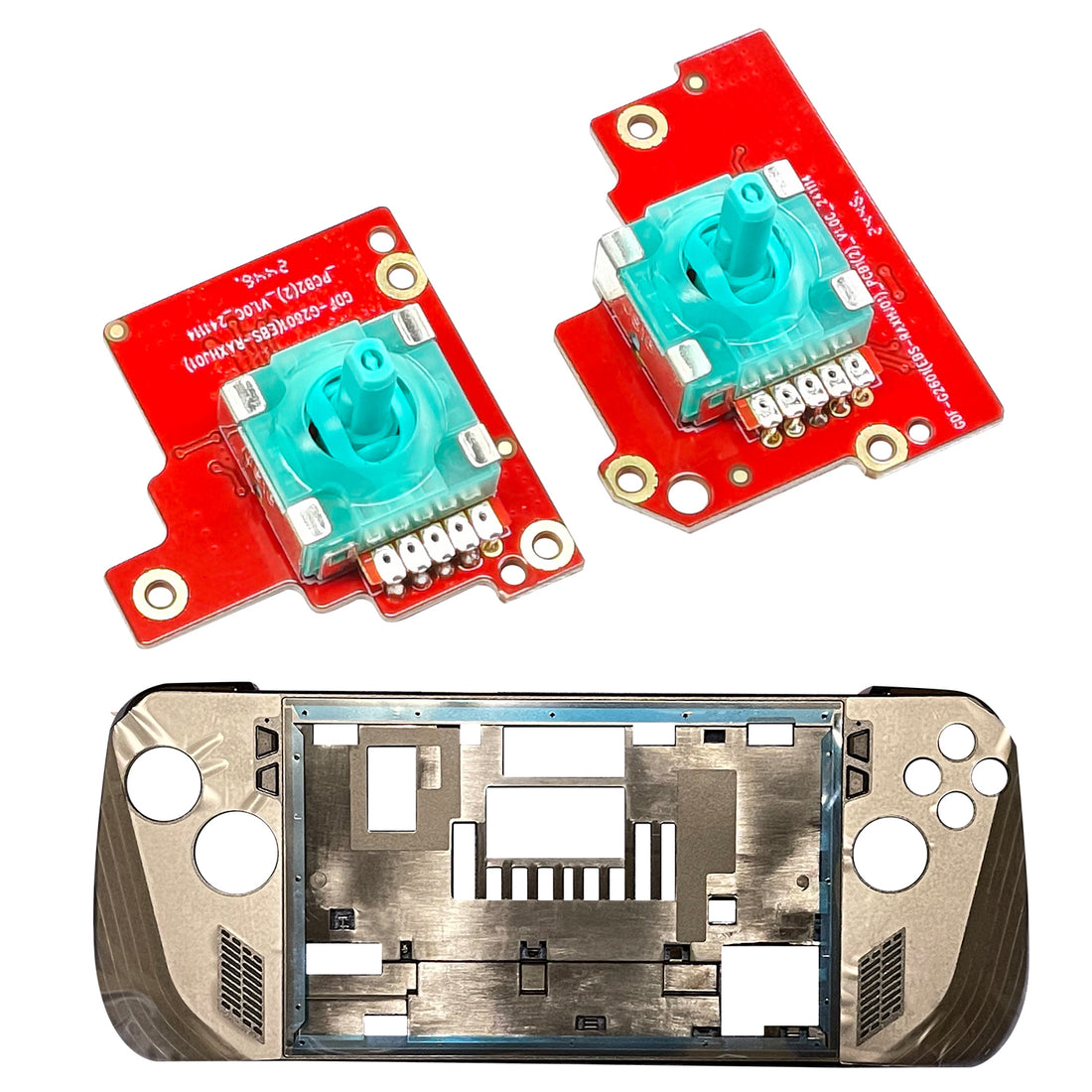 ElecGear TMR-Joystick Ersatz Für Switch Pro Controller – 2 Sticks + Heizplatte & Entlötwerkzeug, Kompatibel Mit Hall-Effekt, Inkl. Kalibrierung