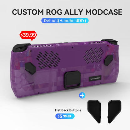 🔥 Custom ROG Ally Modcase / Heat Management / Kickstand / Nameplate Engraving Service