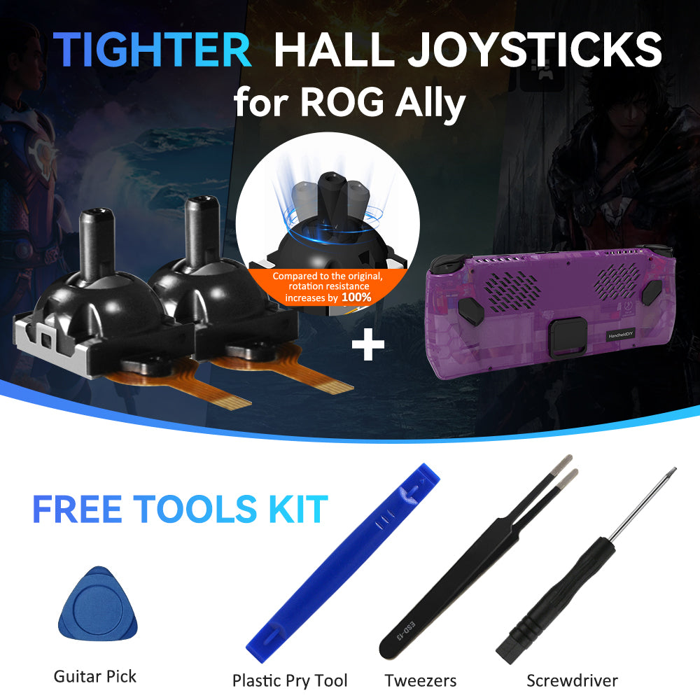 🔥Bundled Discount - Hall Joystick ＆ Modcase for ROG Ally