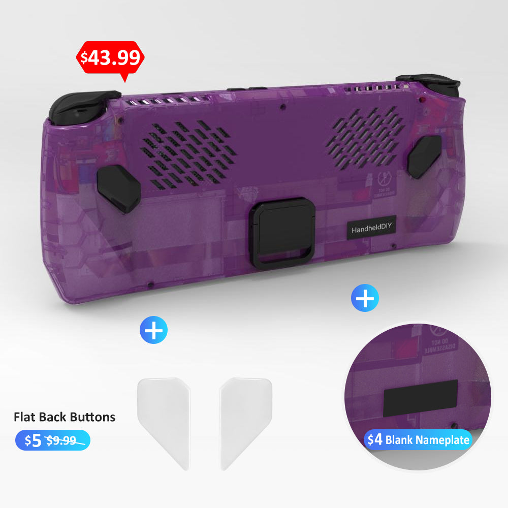 ROG Ally Modcase, Lower the Temperature Over 10%, Aluminum Alloy Kicks