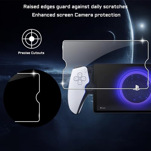 Playstation Portal Screen Protector Tempered Glass 8 inches [2 pack]