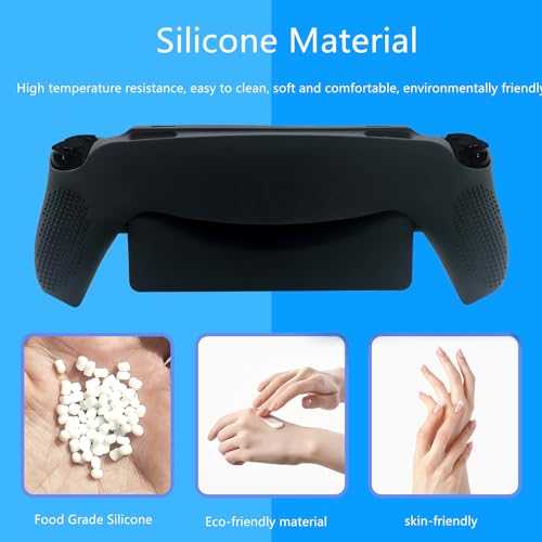 Silicone Protective Cover Case for Playstation Portal [Black]