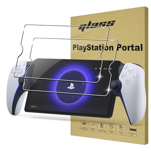 Case for Playstation Portal with 2 Screen Protectors, Silicone PS5 Portal  Protective Case with Kickstand Soft Non-Slip Shockproof Cover Skin